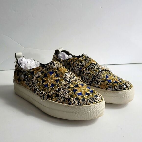 E8 by Miista Reanna embroidered sneaker size 38 - Picture 2 of 10